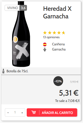 Heredad X Garnacha